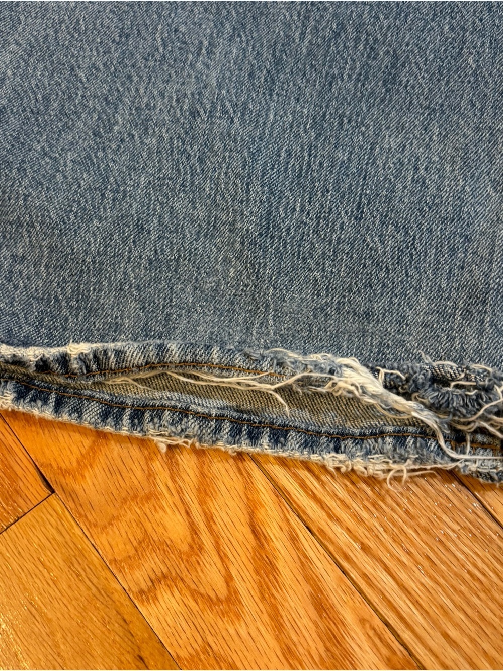 BDG Urban Outfitters, Wide-Leg High-Rise Jeans, Vintage Blue Denim, 25, Size 0 - Picture 11 of 15
